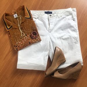 Bandolino Blu White Jeans